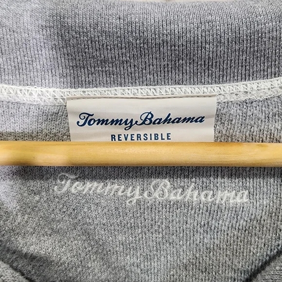Tommy Bahama Flipsider reversable half zip sweater size XL - Picture 3 of 5